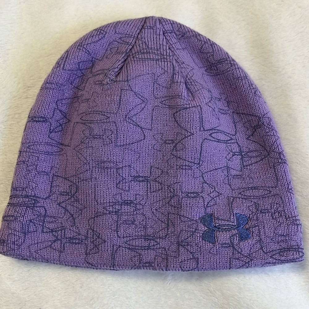NWOT Purple Under Armour Hat Youth OS